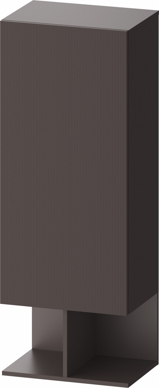 Dulap suspendat Duravit Balcoon 132x50x36cm  orientare stanga  maro mat