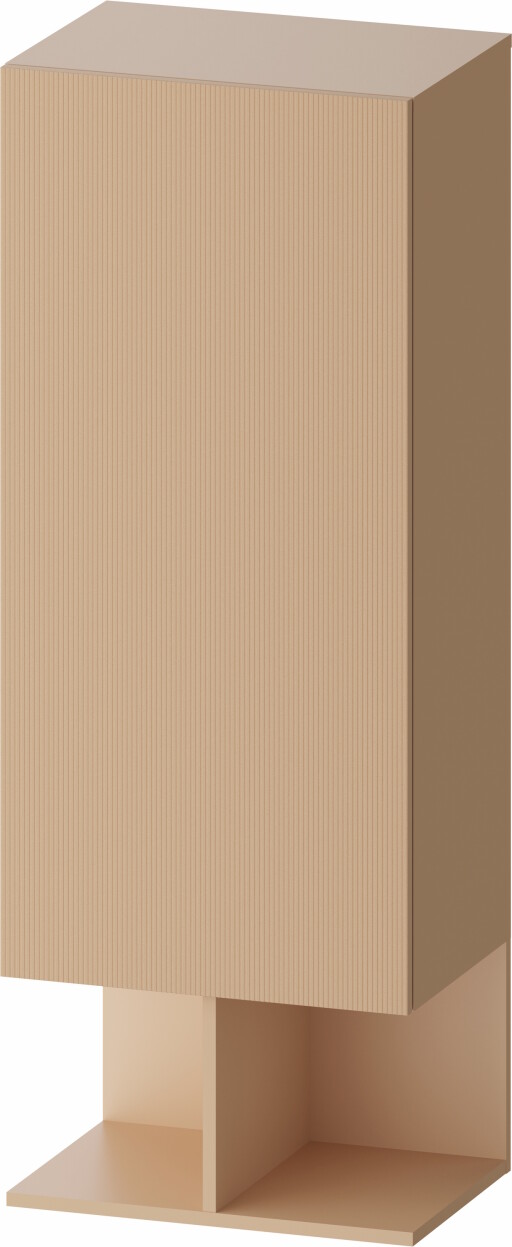 Dulap suspendat Duravit Balcoon 132x50x36cm  orientare stanga  terracino mat