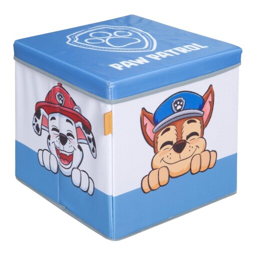 Organizator de jucării pentru copii din material textil 30x30x30 cm Paw Patrol – Roba