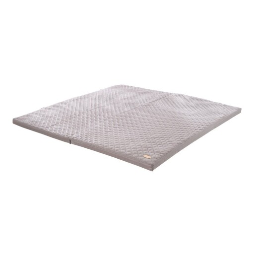 Saltea de joacă pentru copii gri închis 120x120 cm Style – Roba
