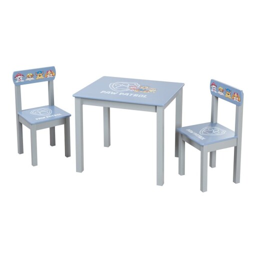 Set de mobilă pentru copii 3 buc. Paw Patrol – Roba