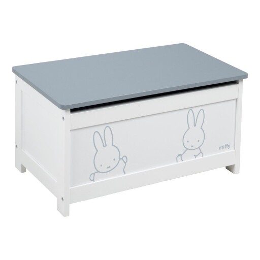 Cutie de depozitare pentru copii albă 60x32x30 cm Miffy – Roba