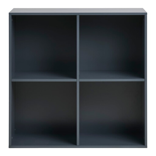 Bibliotecă de perete gri închis 30x69 cm Horne – House Nordic