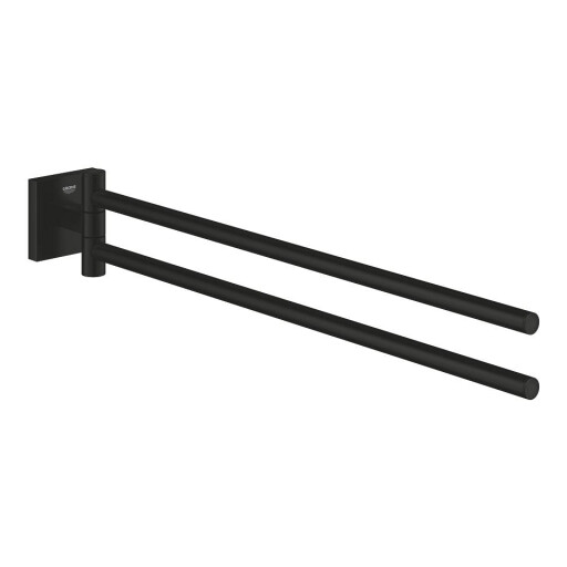 Bara dubla port-prosop Grohe Start Cube 44cm  matte black