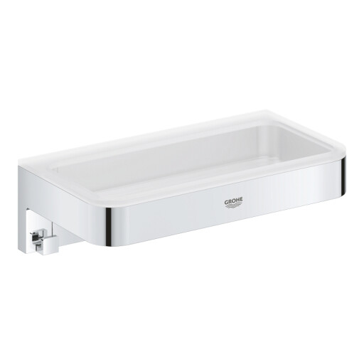 Etajera baie Grohe Start Cube 20cm  fixare ascunsa  crom