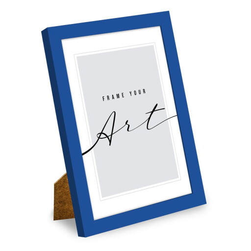 Ramă foto albastru-închis de agățat 32x42 cm – knor
