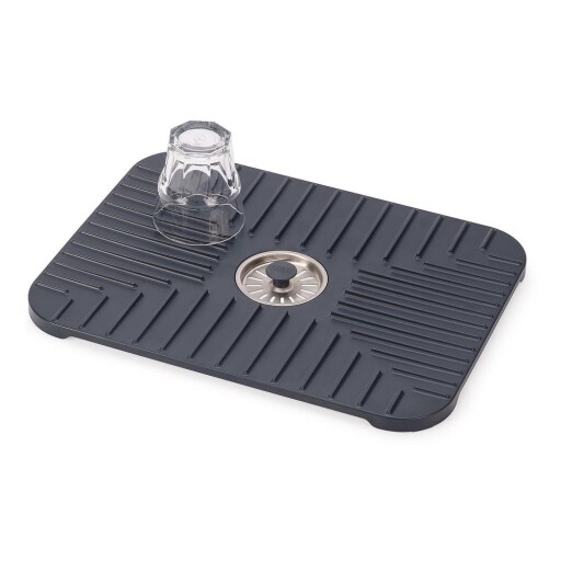 Protecție antiderapantă pentru chiuvetă 30x40 cm SinkShield – Joseph Joseph