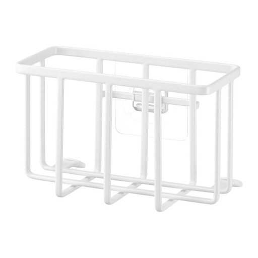 Suport pentru accesorii de spălat alb autoadeziv din metal Film Hook – YAMAZAKI