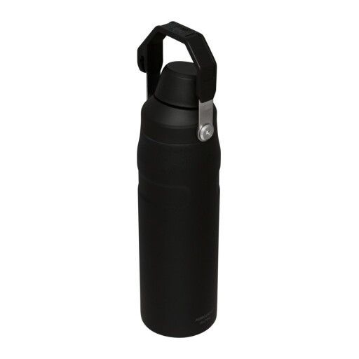 Sticlă termică neagră 700 ml IceFlow – Stanley