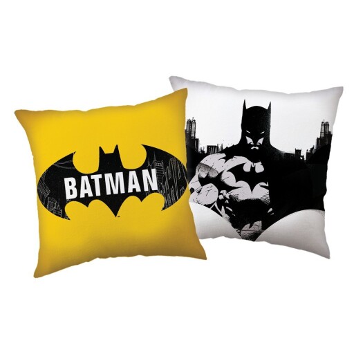 Pernă pentru copii 40x40 cm Batman "The Emblem" – Jerry Fabrics