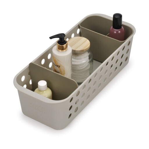 Organizator de baie bej EasyStore – Joseph Joseph