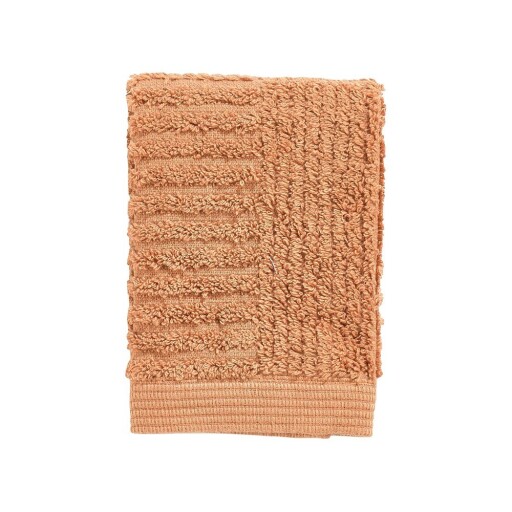 Prosop galben din bumbac din frotir 30x30 cm Classic – Zone