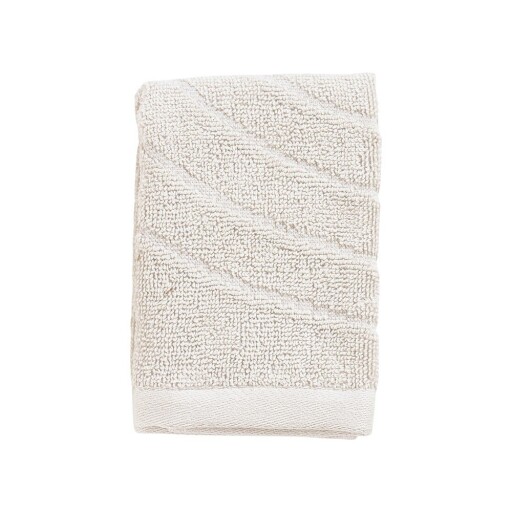 Prosop gri deschis din bumbac din frotir 30x30 cm Time – Zone