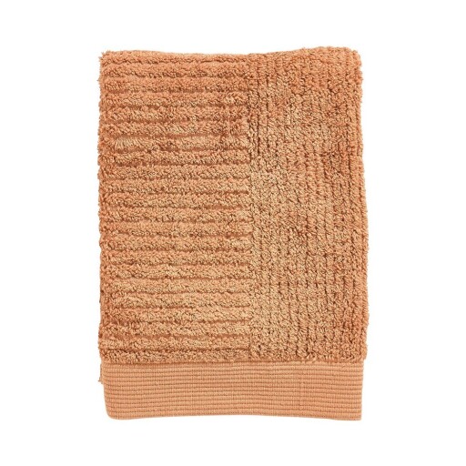 Prosop galben din bumbac din frotir 50x70 cm Classic – Zone