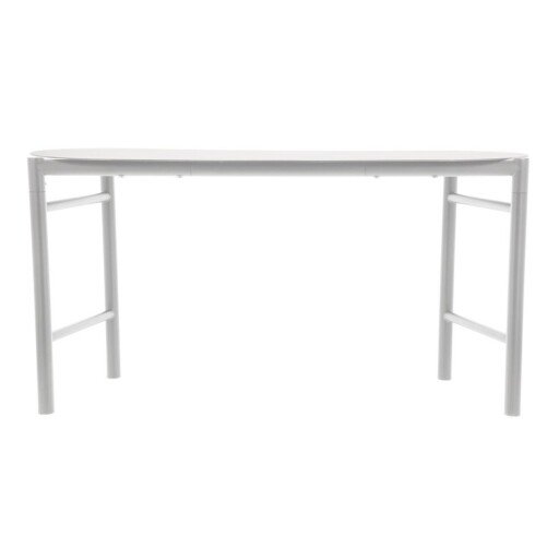 Bancă de grădină gri deschis din metal Disc – Zone