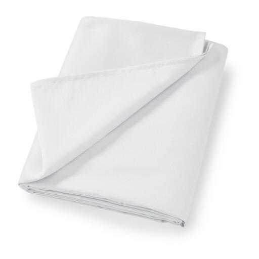 Cearceaf gri deschis din bumbac satinat 180x260 cm Cotton Sateen – Bianca