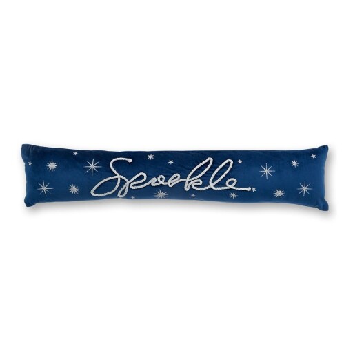 Protecție anti-curent pentru ușă albastră 20x90 cm Sparkle – Catherine Lansfield