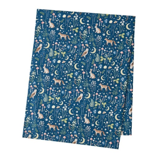 Față de masă din bumbac 137x229 cm Enchanted Twilight Animals – Catherine Lansfield