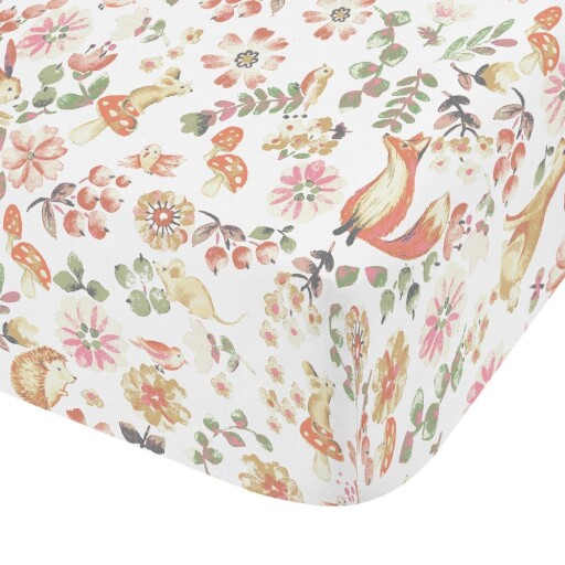 Cearceaf pentru copii pentru pat dublu cu elastic 135x190 cm Enchanted Butterfly – Catherine Lansfield