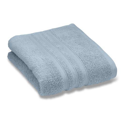Prosop albastru din bumbac din frotir 50x85 cm Zero Twist – Catherine Lansfield