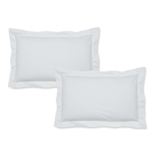 Fețe de pernă 2 buc. din bumbac percale 75x50 cm Easy Iron Percale – Catherine Lansfield