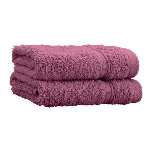 Prosoape roz-închis 2 buc. din bumbac din frotir 30x30 cm Zero Twist – Catherine Lansfield