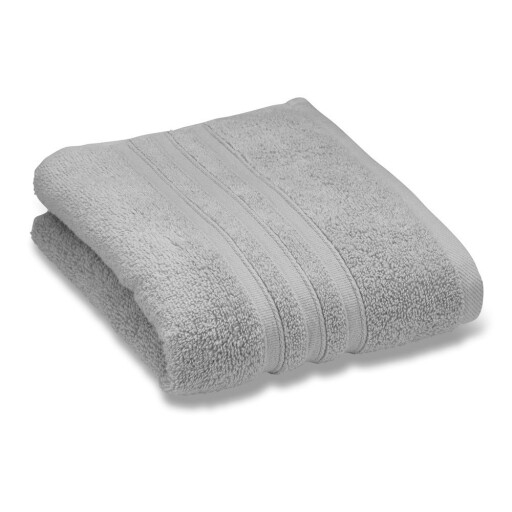 Prosop gri deschis din bumbac din frotir 50x85 cm Zero Twist – Catherine Lansfield