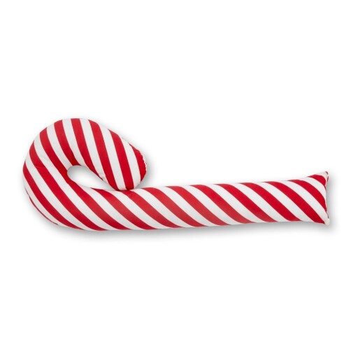 Protecție anti-curent pentru ușă roșie-albă 20x90 cm Candy Cane – Catherine Lansfield
