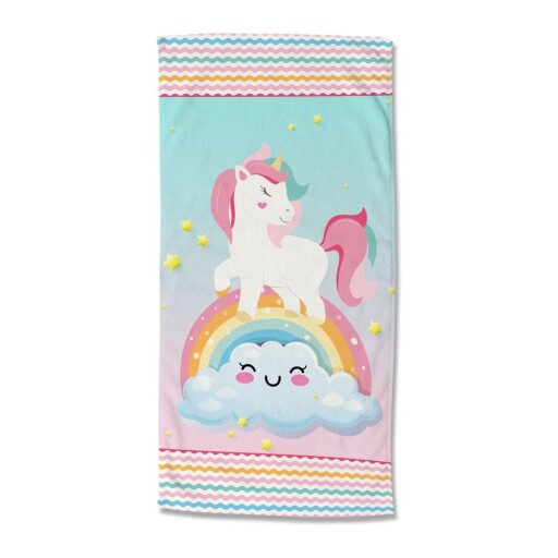 Prosop de plajă din catifea pentru copii 75x150 cm Sweety – Good Morning