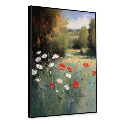 Tablou 60x90 cm Mysterious Field Corner – knor