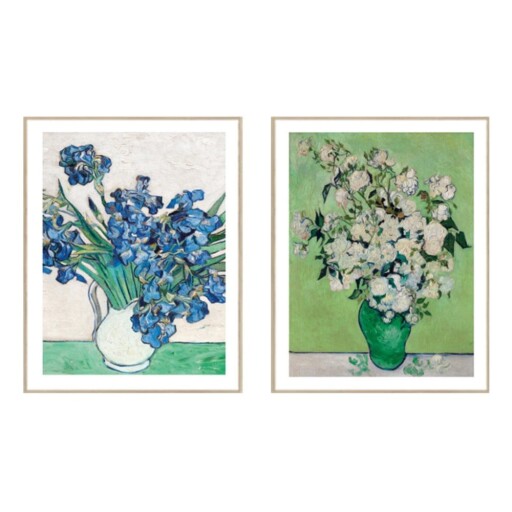 Tablouri 2 buc. 30x40 cm Flowers in a Vase – knor