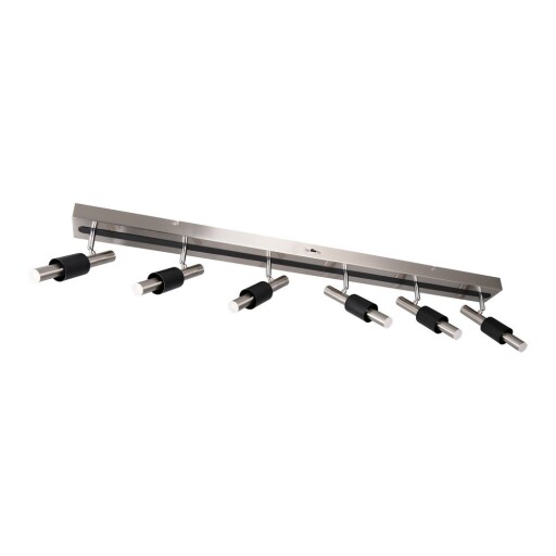 Spot negru/argintiu LED 20,5x120 cm Ikaris – Trio Select