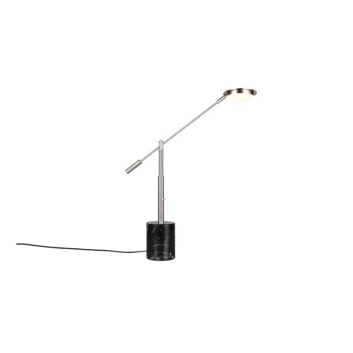Veioză neagră/argintie LED (înălțime 65 cm) Fiore – Trio Select