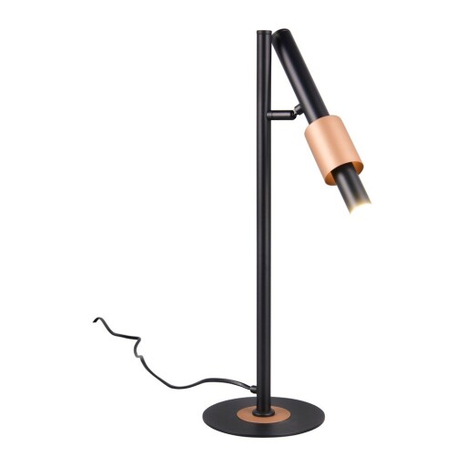 Veioză neagră/bronz LED (înălțime 50 cm) Ikaris – Trio Select