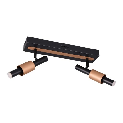 Spot negru/bronz LED 20,5x42 cm Ikaris – Trio Select