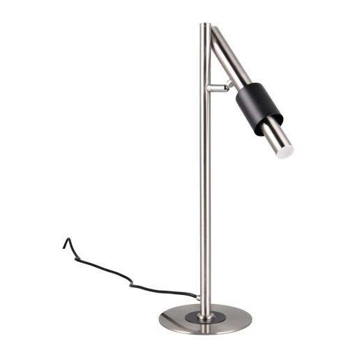 Veioză neagră/argintie LED (înălțime 50 cm) Ikaris – Trio Select