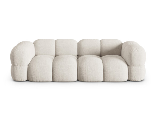 Canapea 4 locuri, Loretto, Cosmopolitan Design, 250x100x68 cm, tesatura structurata, bej