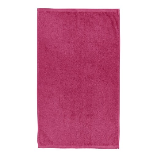 Prosop roz închis din bumbac cu uscare rapidă, din frotir 70x120 cm Quick Dry – Catherine Lansfield