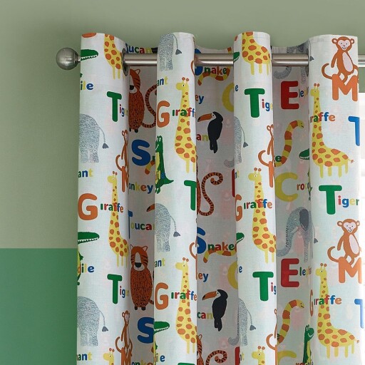 Draperii pentru copii 2 buc. 168x183 cm Animal Magic – Catherine Lansfield