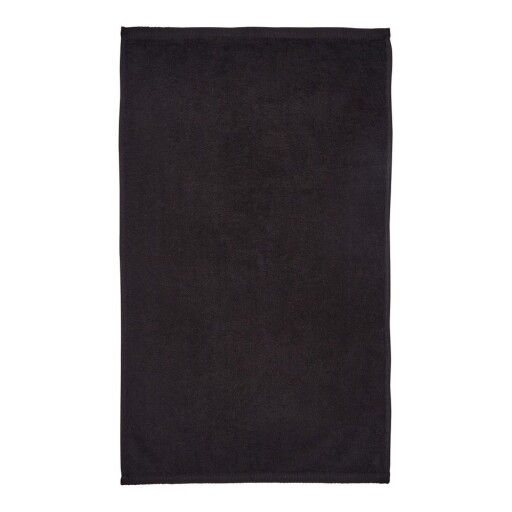Prosop negru din bumbac cu uscare rapidă, din frotir 70x120 cm Quick Dry – Catherine Lansfield