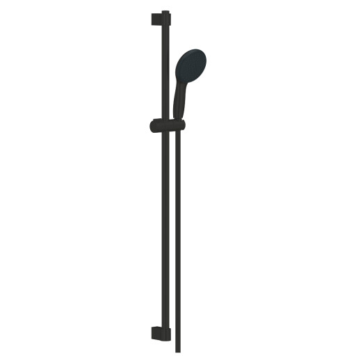 Set de dus Grohe Tempesta 110 cu para de dus cu 2 jeturi  furtun 175cm si bara de 90cm  matte black