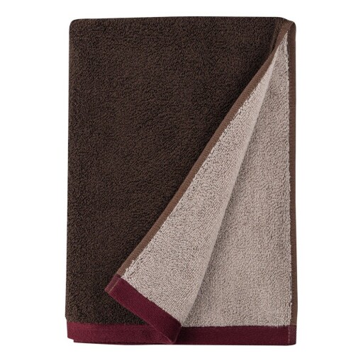 Prosoape maro 2 buc. din bumbac organic din frotir 40x55 cm Soft – Mette Ditmer Denmark