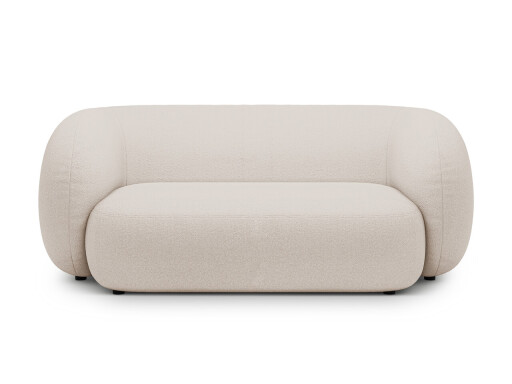 Canapea modulara 2 locuri, Kate, Micadoni, 183x99x76 cm, tesatura boucle, bej