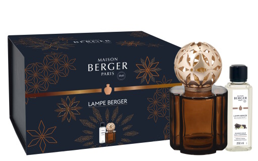 Set lampa catalitica Maison Berger Pomelis Chocolat cu parfum Splendeur Vanillee 250ml