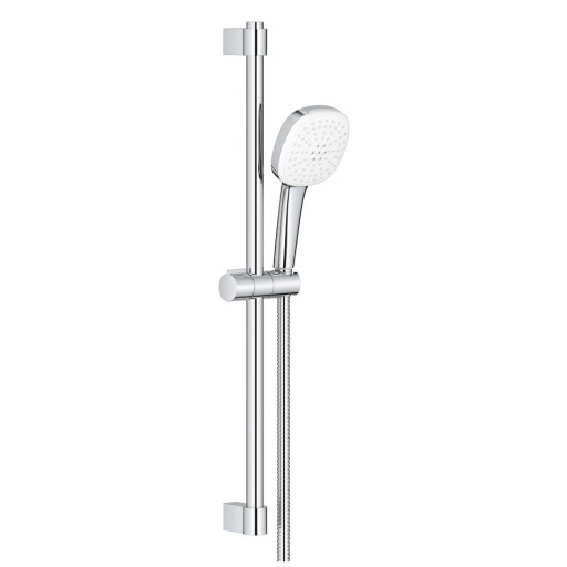 Set de dus Grohe Tempesta Cube 110 II cu para cu 2 jeturi  furtun 175 si bara 60cm  crom