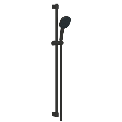 Set de dus Grohe Tempesta Cube 110 cu para de dus 2 jeturi  furtun si bara 90cm  matte black
