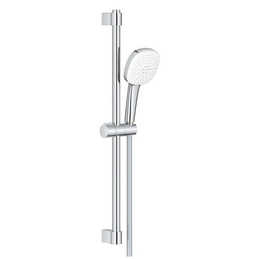 Set de dus Grohe Tempesta Cube 110 II cu para SmartSwitch cu 2 jeturi  furtun 175 si bara 60cm  crom
