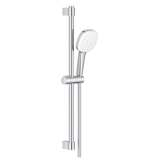 Set de dus Grohe Tempesta Cube 110 III cu para de dus 3 jeturi  furtun si bara 60cm  crom