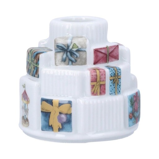 Sfeșnic din ceramică cu model de Crăciun Hammershøi Christmas Gifts – Kähler Design