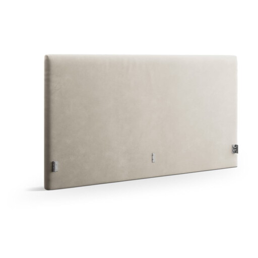Tăblie de pat bej tapițată 170,5x100 cm Remo – Micadoni